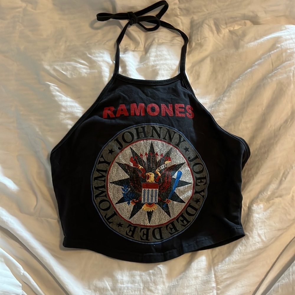 Ramones halter top size medium